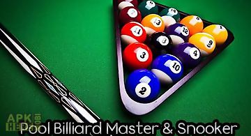 Pool billiard master and snooker