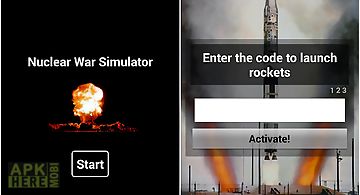 Nuclear war. simulator.