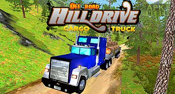 Offroad hill drive cargo truck