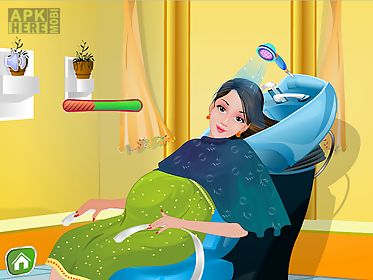 pregnant bathing - girls games