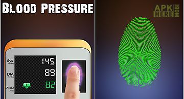 Finger blood pressure scanner