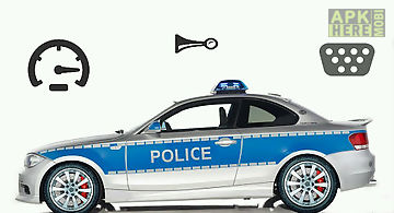Toddler kids car toy police