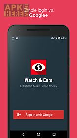watch & earn - earn real money