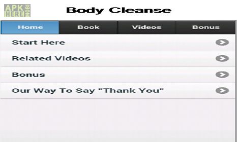 body cleanse