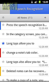 listnote speech-to-text notes
