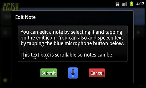 listnote speech-to-text notes