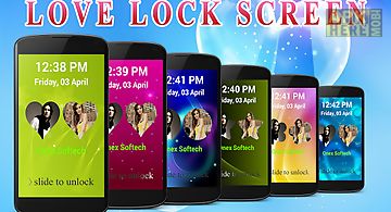 Love lock screen