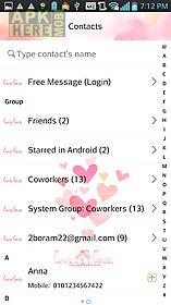 lovelove go sms theme