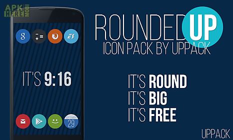 rounded up - icon pack
