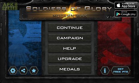 soldiers of glory: modern war
