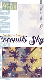 coconuts sky kika keyboard