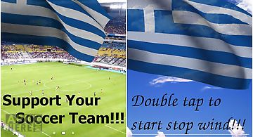 3d greece flag  Live Wallpaper