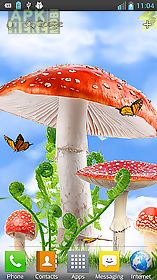 mushroom hd  live wallpaper