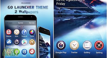 Cleargo launcher theme
