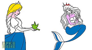Princess coloring game