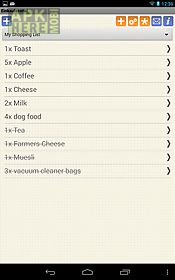 shopping grocery list - free