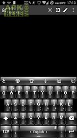 keyboard theme dusk white