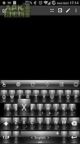 keyboard theme dusk white