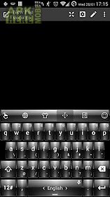 keyboard theme dusk white