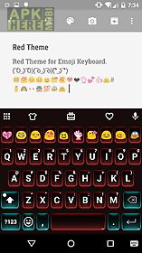 red love emoji keyboard