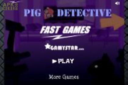 the funny detective pig