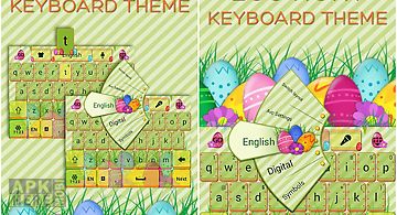 Egg hunt keyboard theme