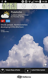 metservice rural weather app