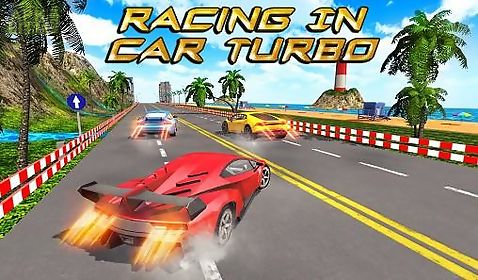 racing in car turbo