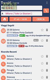trenit: find trains in italy