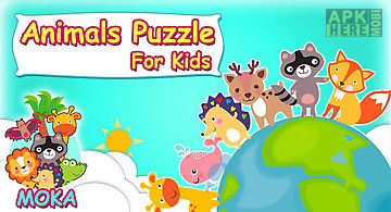 Animals puzzle for kids
