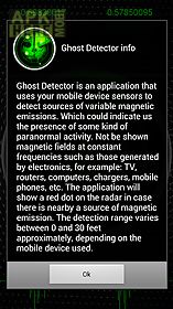 ghost detector spectrum