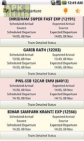 indian train info app - disha