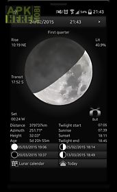 lunafaqt sun and moon info