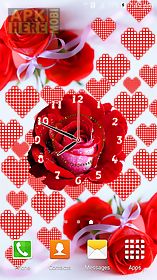 rose flower clock