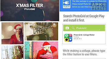 Xmasfilter - photo grid plugin