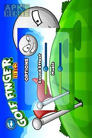 golf finger hit gold