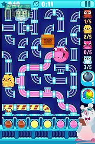ice cream cats - pipes puzzle