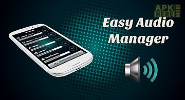 Easy audio manager