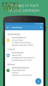 parceltrack - package tracker