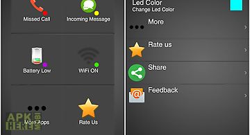 Led notifications manager
