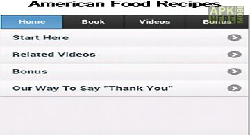 American food recipes