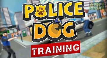 Police dog training simulator