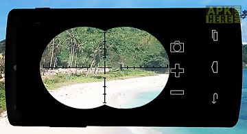 Binoculars camera simulator