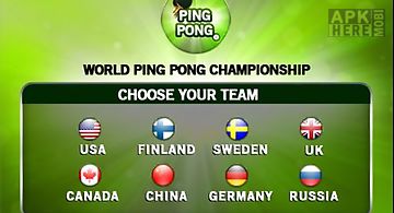 World ping pong free