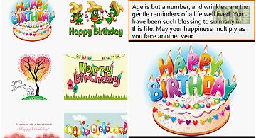 Happy birthday card and gif