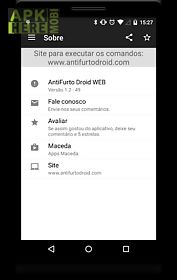 antitheft droid web - security