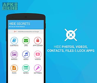 hide pics, sms & lock apps