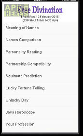 meaning of names & divination