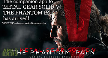 Mgs v: the phantom pain