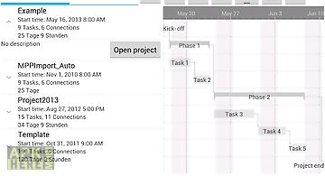 Project schedule free
